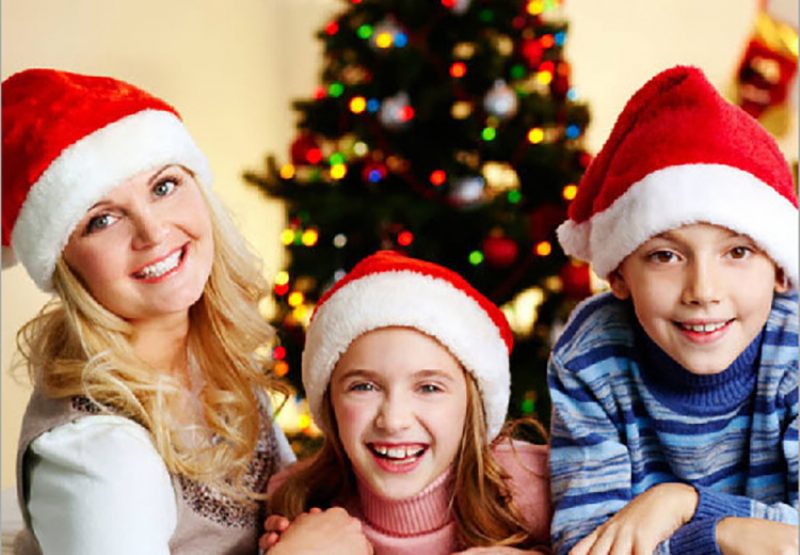 Karácsonyi Dekoráció Felnőtt Gyerekek Plüss Sapkák