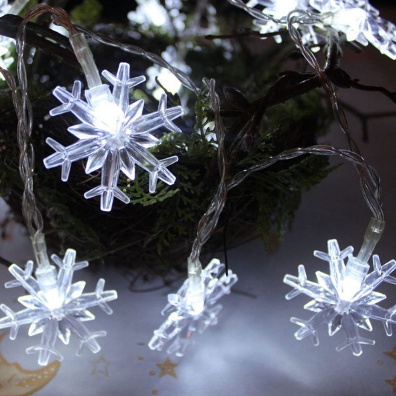 Led Hópehely Csengő Karácsonyi Fények Esküvői Nyaralóház Mennyezeti Ablak Ajtó Fa Dekoráció Led Fényfüzér
